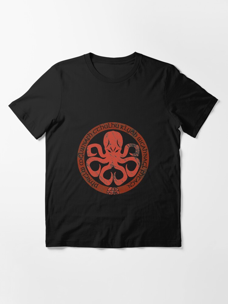 Thumbnail 3 von 7, Essential T-Shirt, Seal of Cthulhu designt und verkauft von dynamitfrosch.