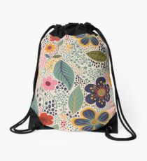 Secret Garden Drawstring Bag