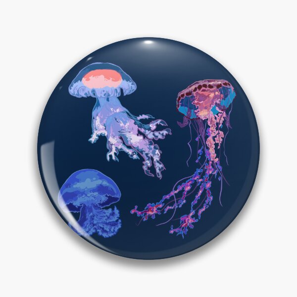 Item preview, Three Jellyfish designed and sold by PumpkinChum.