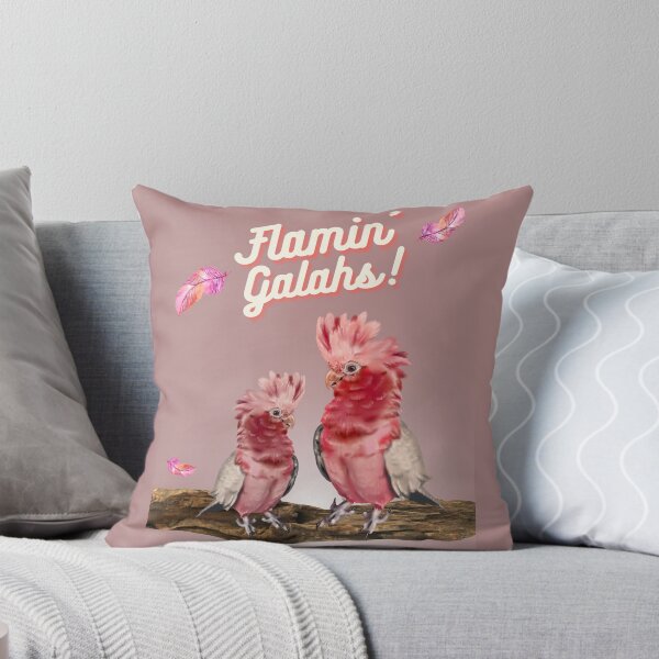 Item preview, Flamin' Galahs! quirky digital artwork celebrating Aussie Galahs designed and sold by BoganSlogan.