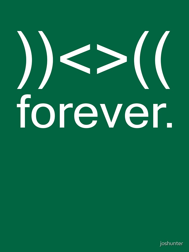 "Back And Forth Forever (B)" T-shirt For Sale By Joshunter | Redbubble ...