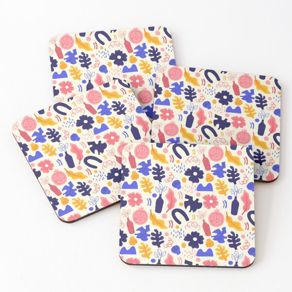Item preview, Pet Fashion: Hand-Drawn Abstract Patterned Bandanas designed and sold by Creativevillia.