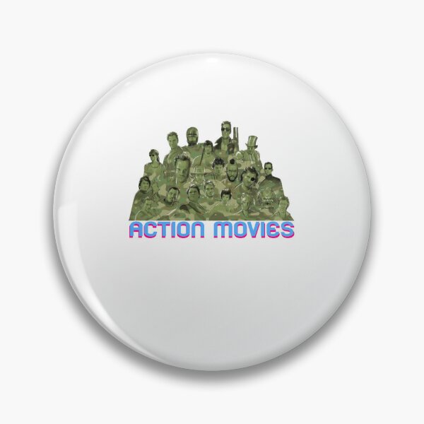 Item preview, Action Movies 80 - Men's Best Vintage Tee Kids Youth Handmade  designed and sold by kloospapa.