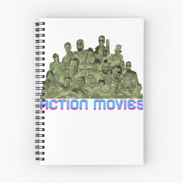 Item preview, Action Movies 80 - Men's Best Vintage Tee Kids Youth Handmade designed and sold by kloospapa.