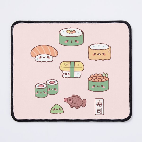Item preview, Cute Japanese Sushi Nigiri Maki Gunkan Set designed and sold by rustydoodle.