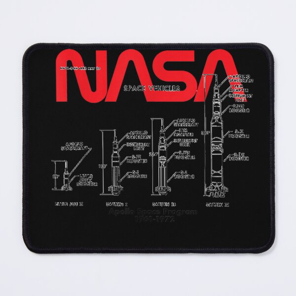 Item preview, Saturn 5 Rocket Evolution Schematic T-Shirt designed and sold by BuddeQuartz.