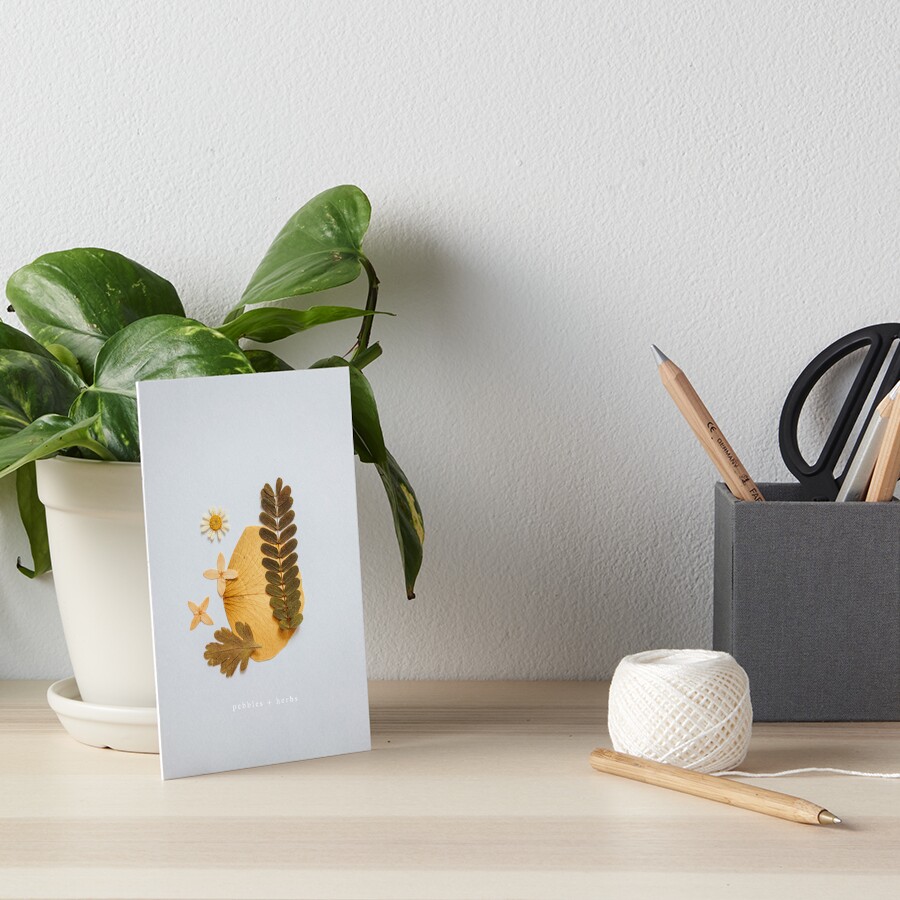 Item preview, Art Board Print designed and sold by pebblesandherbs.