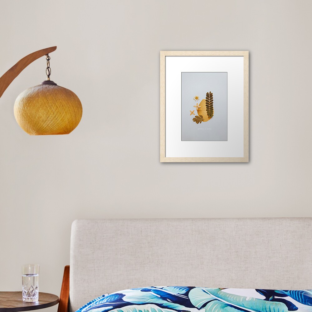 Item preview, Framed Art Print designed and sold by pebblesandherbs.