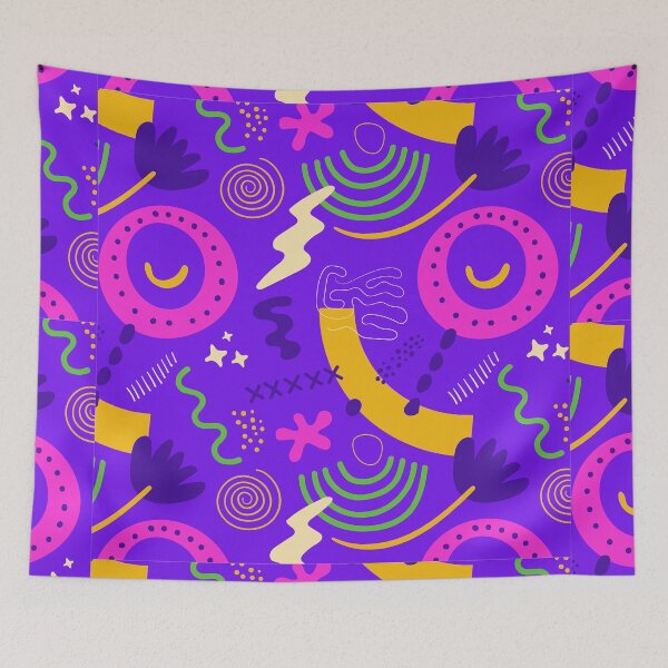 Item preview, Artistry for Pets: Hand-Drawn Abstract Patterned Bandanas designed and sold by Creativevillia.