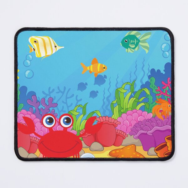 Item preview, crab enjoying aquatic life designed and sold by huape.
