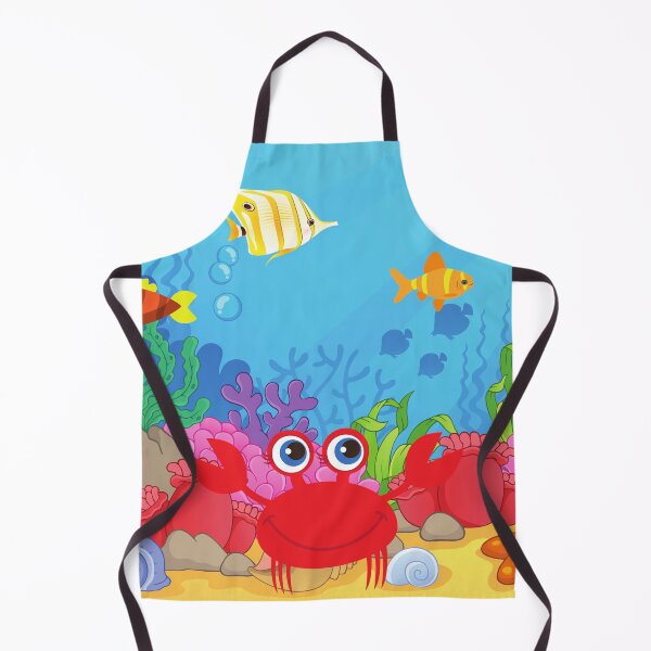 Item preview, crab enjoying aquatic life designed and sold by huape.