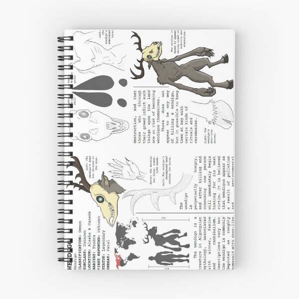 Item preview, Monster Guide: Wendigo designed and sold by ollierayart.