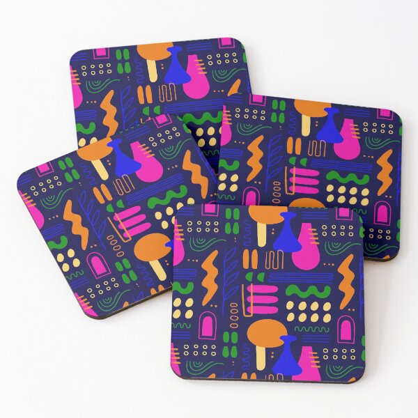 Item preview, Express Your Pet's Personality with Hand-Drawn Abstract Bandanas designed and sold by Creativevillia.
