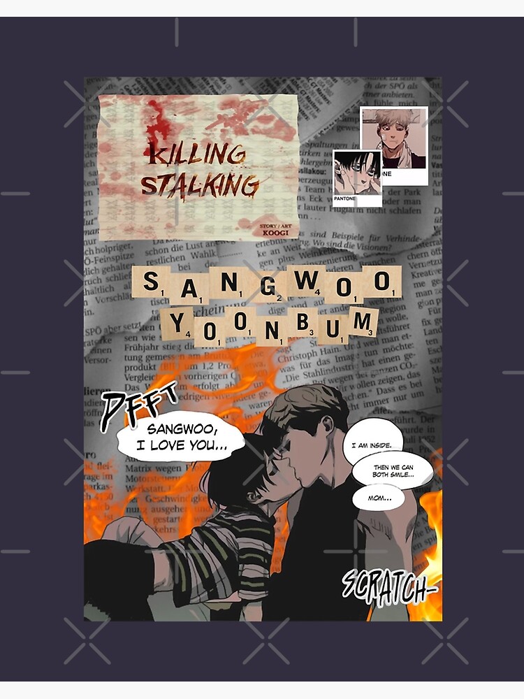 Music Vintage Oh Sangwoo Killing Stalking Gifts For Music Fan Art Board  Print for Sale by DerossettamArts