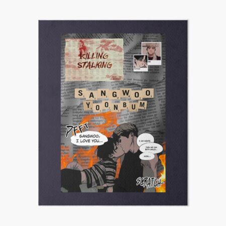 Music Vintage Oh Sangwoo Killing Stalking Gifts For Music Fan Art Board  Print for Sale by DerossettamArts