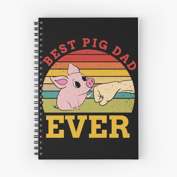 Item preview, BEST PIG DAD EVER FUNNY DOMESTIC PIGS DESIGN designed and sold by sobriowslen.