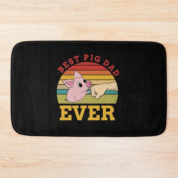Item preview, BEST PIG DAD EVER FUNNY DOMESTIC PIGS DESIGN designed and sold by sobriowslen.