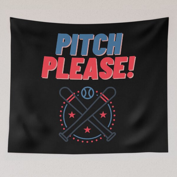 Item preview, Pitch please baseball designed and sold by layceehalcom.