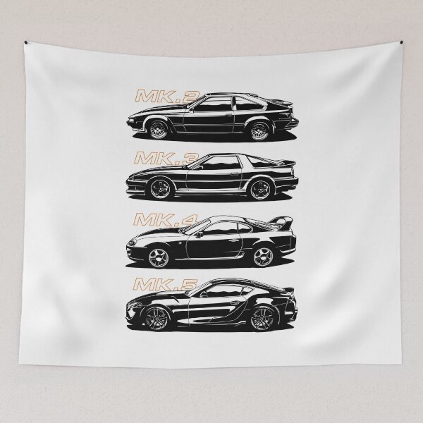 Item preview, Supra History MK Legend Turbo Drift Racing Car Automotive designed and sold by halleinstyle.