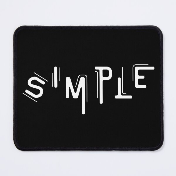 Item preview, word simple t shirt design. minimilist simple t shirt design for unisex tee. designed and sold by haideralibhai.