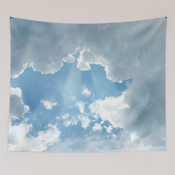 Item preview, Sun rays through Cumulus Clouds 2 designed and sold by SarahSison.