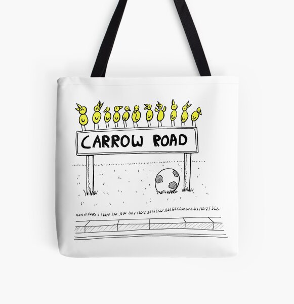 Item preview, Carrow Road - Canary Cartoon (inspired by Norwich City FC) designed and sold by CanaryFan.