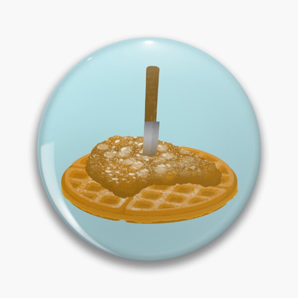 Item preview, Chicken and Waffles designed and sold by pigeonpotion.