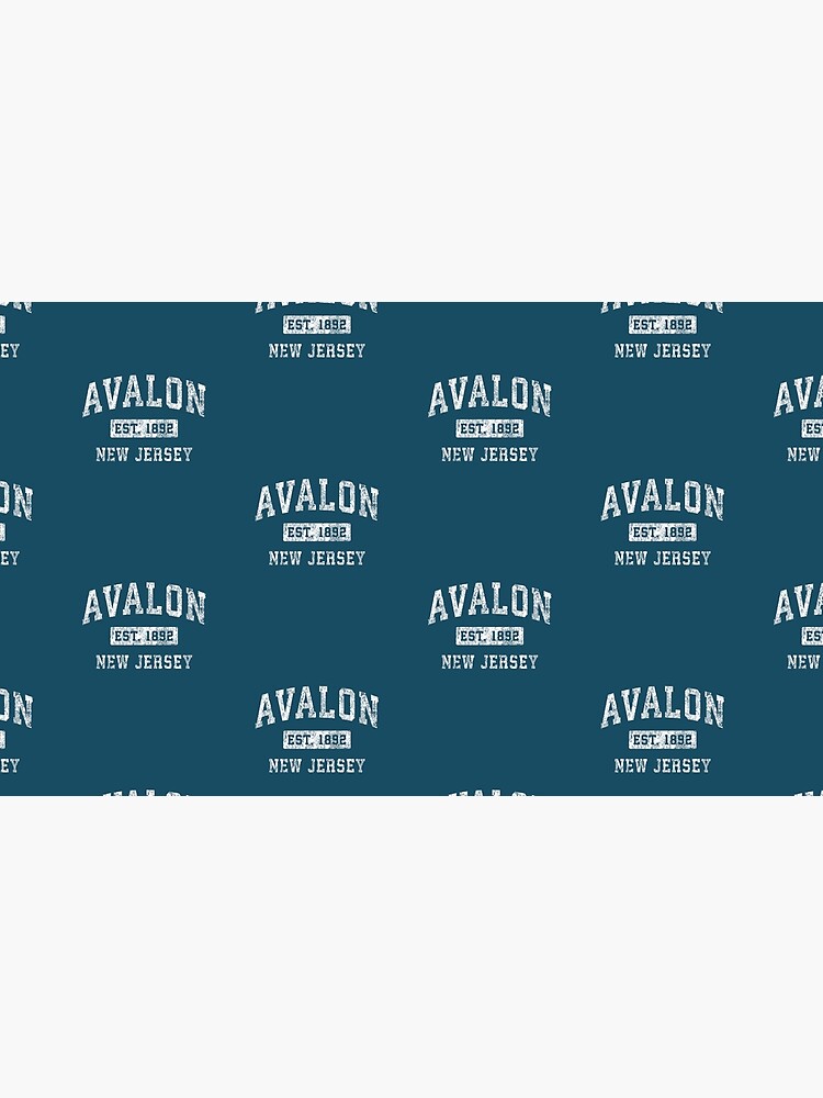 Avalon New Jersey NJ Vintage Established Sports Design Premium  Pet  Bandana for Sale by DoHuong