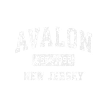 Avalon New Jersey NJ Vintage Established Sports Design Premium  Pet  Bandana for Sale by DoHuong