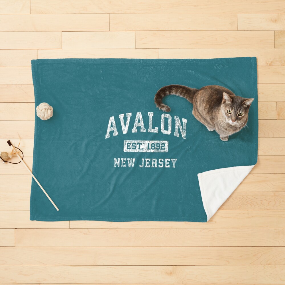 Avalon New Jersey NJ Vintage Established Sports Design Premium  Pet  Bandana for Sale by DoHuong