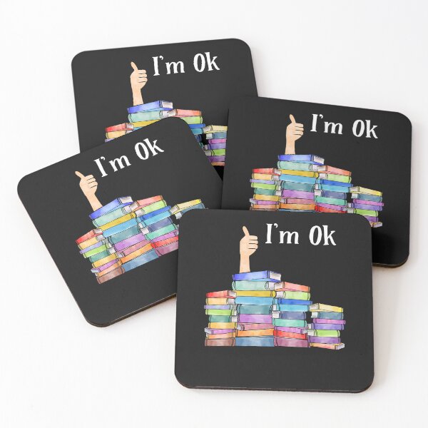 Item preview, national reading day Reading Book Lovers I'm Ok National Book Lovers Day designed and sold by Nena12312.