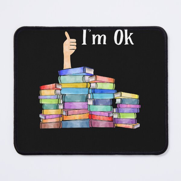 Item preview, national reading day Reading Book Lovers I'm Ok National Book Lovers Day designed and sold by Nena12312.