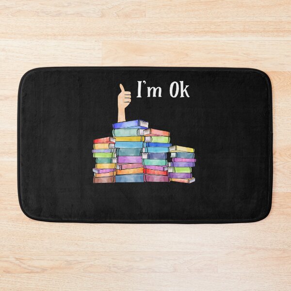 Item preview, national reading day Reading Book Lovers I'm Ok National Book Lovers Day designed and sold by Nena12312.