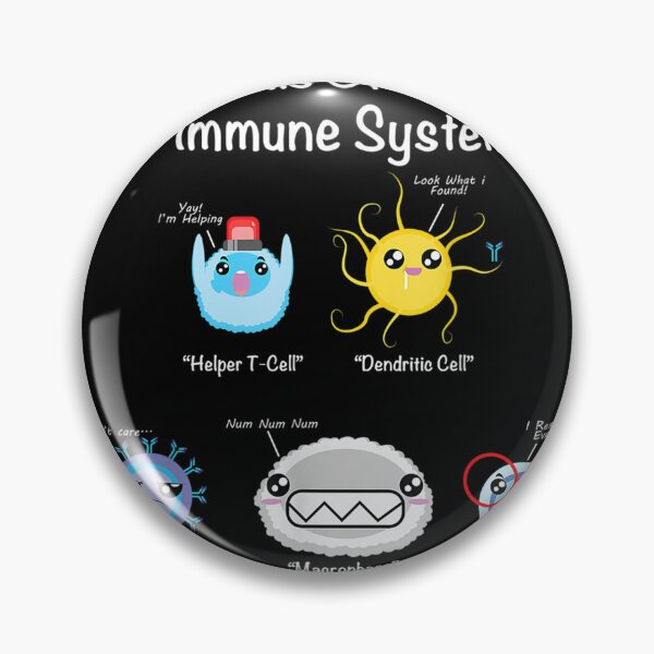 Item preview, mune System Cells Biology Cell Science Humor munologist T-Shirt designed and sold by DernWalbert.