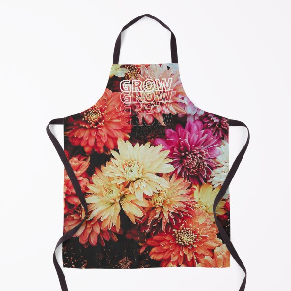 Item preview, GROW (above) - Beautiful, Dreamy, Warm Color Flowers, Fall Vibe designed and sold by AliceSLee.