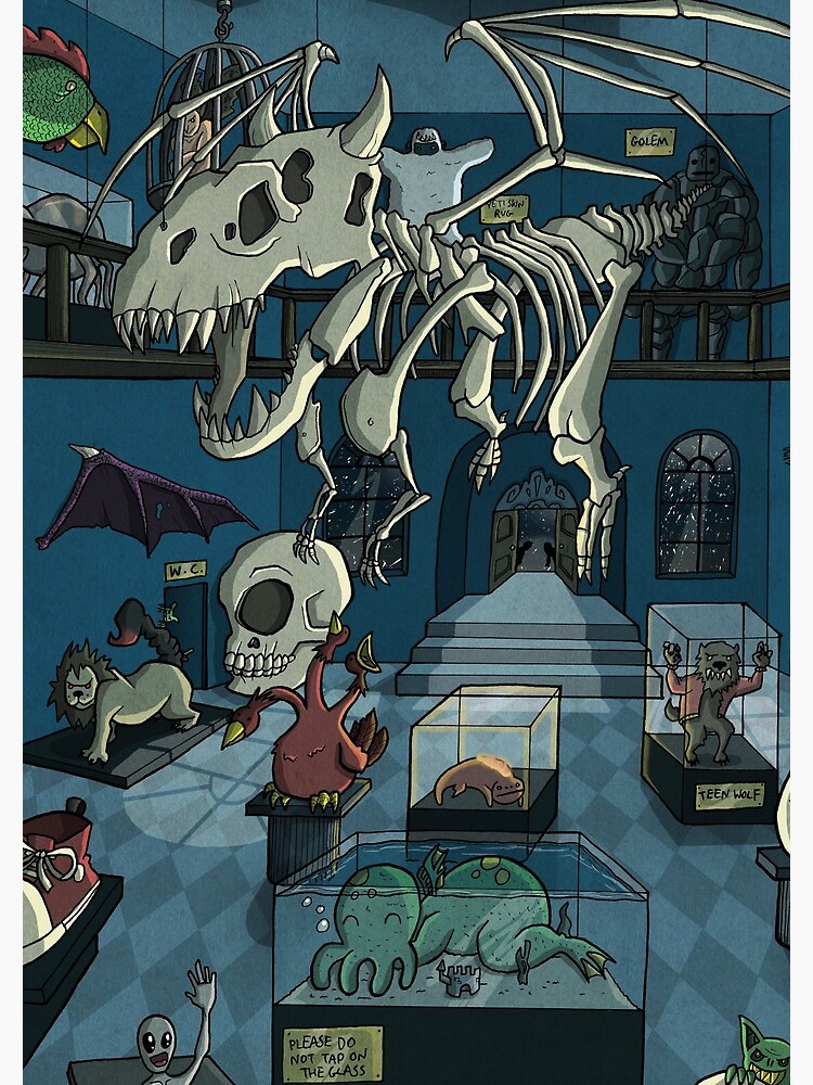 Monster Museum by ollierayart