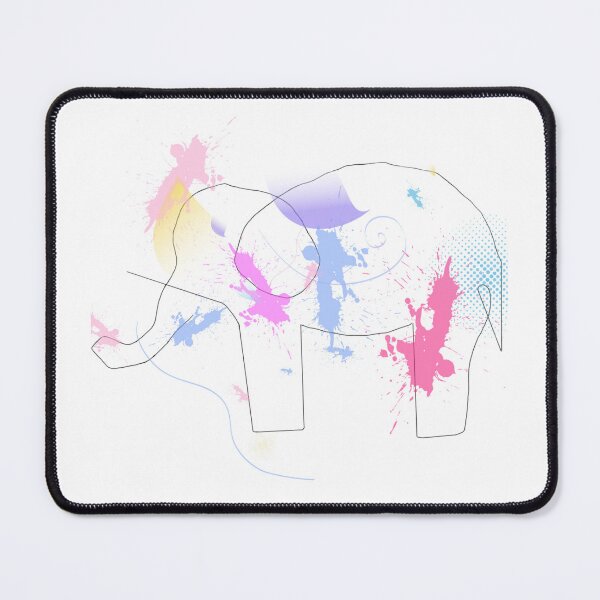 Item preview, Splashed elephant designed and sold by Beautyqueens Beautys.