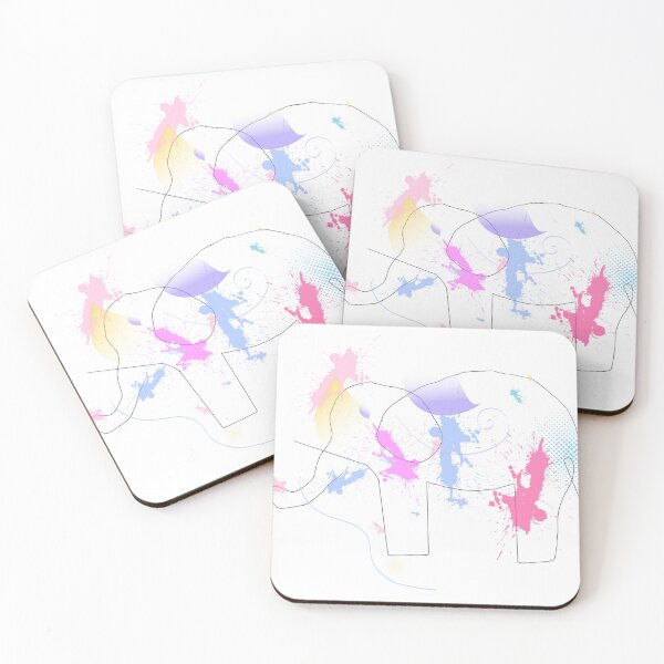 Item preview, Splashed elephant designed and sold by Beautyqueens Beautys.