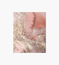 Rose Gold Marble Art Board