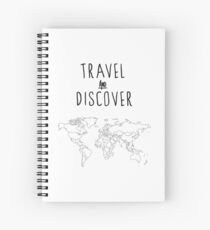 Travel and discover / Weltenbummler Spiral Notebook