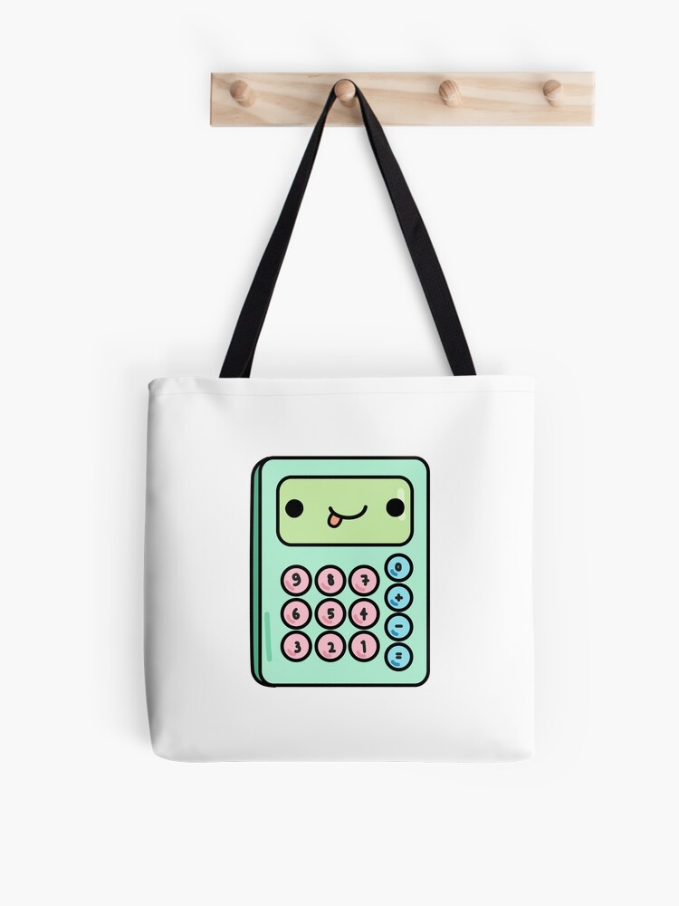 Kawaii Calculator Tote Bag for Sale by kawaiilife