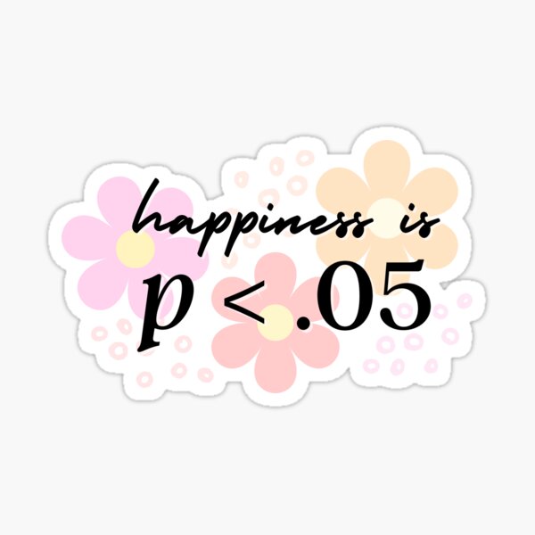 Item preview, Floral Happiness is p < .05 designed and sold by neesheew.
