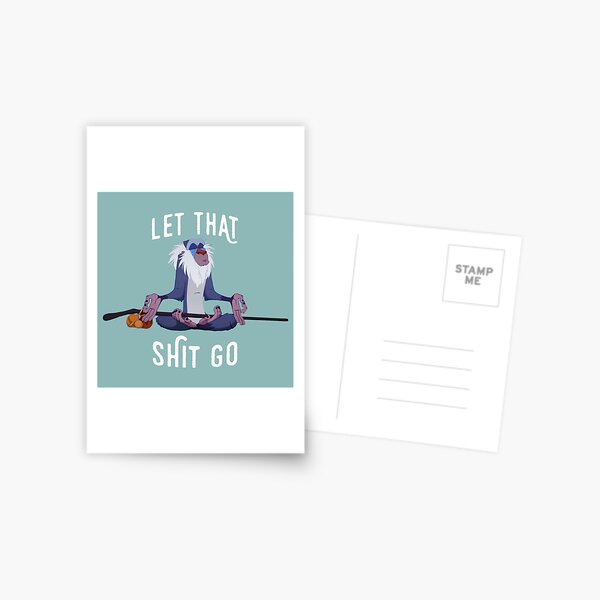 Item preview, Let that shit go designed and sold by birchandbark.