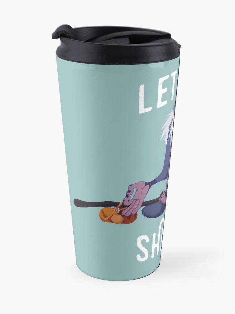 Alternate view of Let that shit go Travel Mug