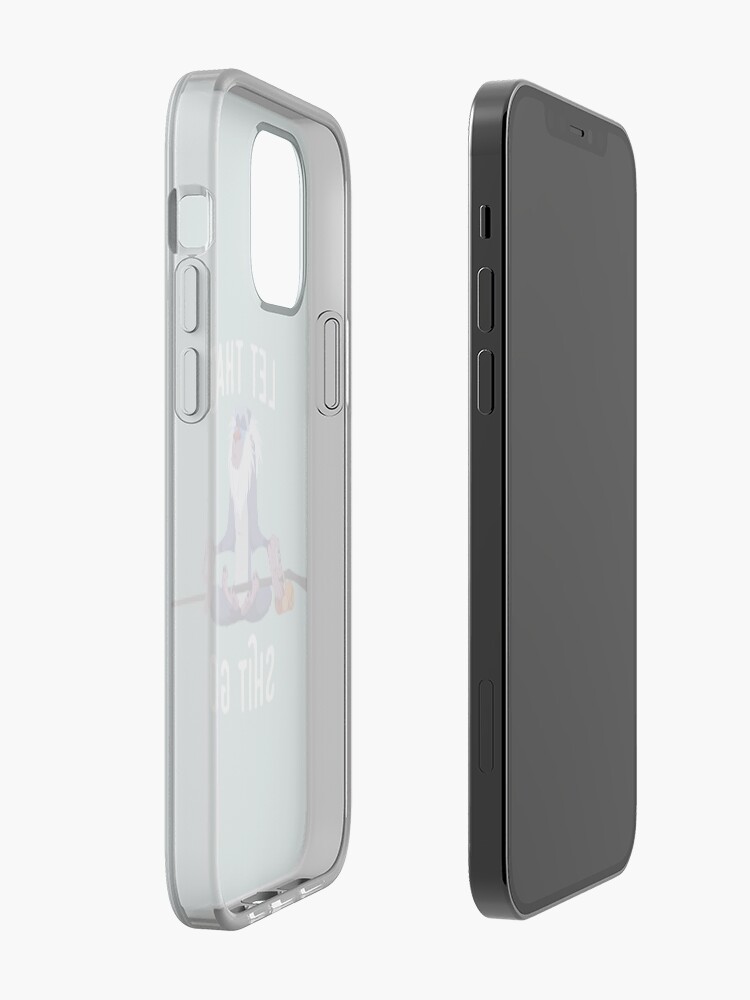 Alternate view of Let that shit go iPhone Case & Cover