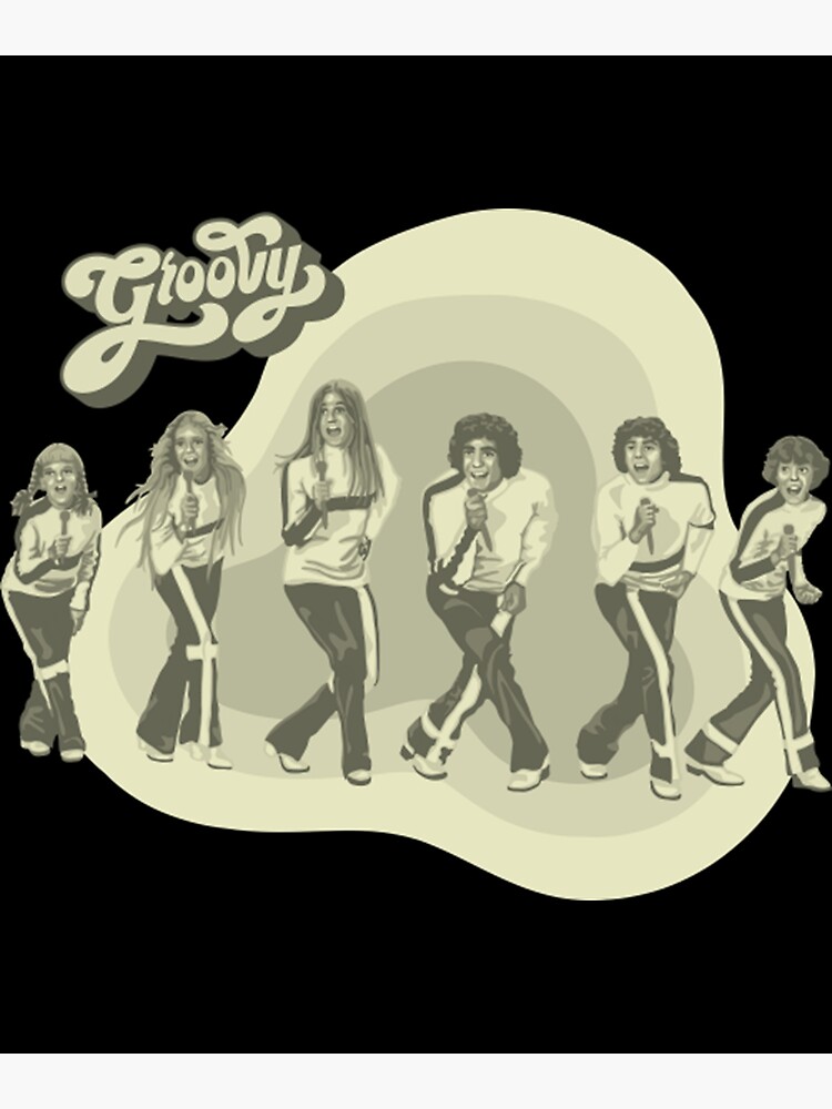 "Brady Bunch Groovy Brady Singers" Poster for Sale by BaBChaplin