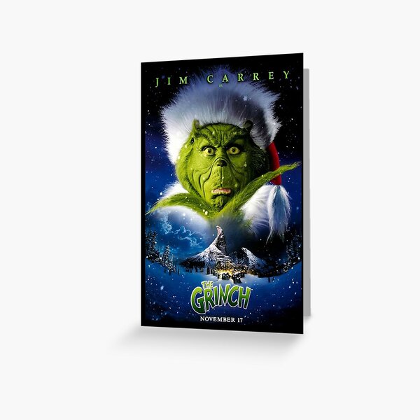 Der Grinch Weihnachtskarte-es wäre Weihnachten ohne mich Weihnachtskarte