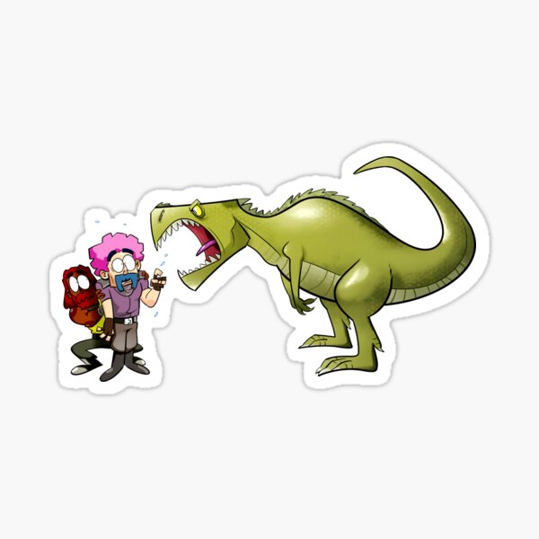 Neebs Gaming Ark shenanigans, Dinosaur Sticker