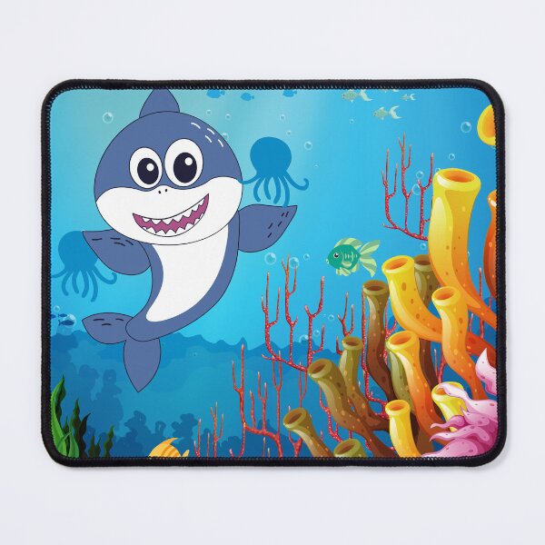 Item preview, happy shark in reef designed and sold by huape.