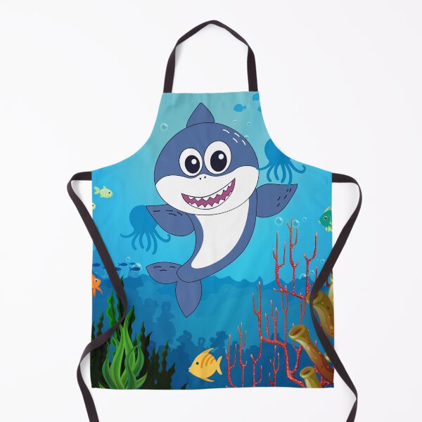 Item preview, happy shark in reef designed and sold by huape.
